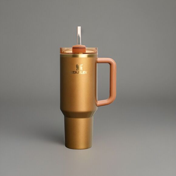 Stanley Other - 🔥STANLEY SPARKLE COPPER TINSEL QUENCHER H2.0 FLOWSTATE TUMBLER 40 OZ LIMITED🔥